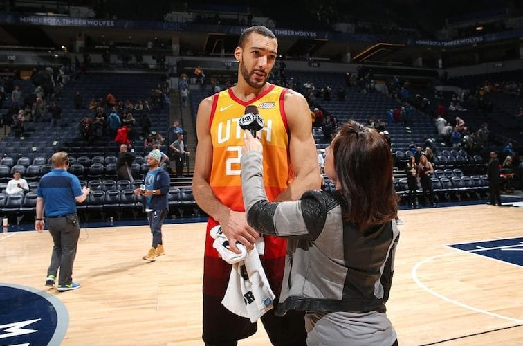 Gobert, primer jugador de la NBA con coronavirus, se disculpa: "Fui descuidado y no tengo excusa"