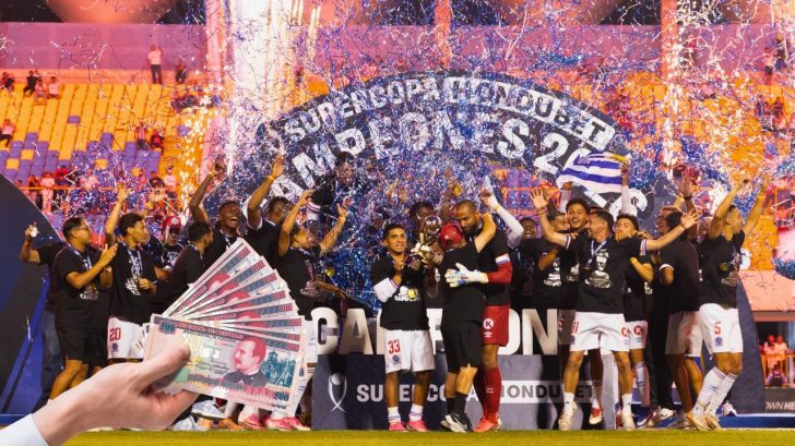 Olimpia conoce el dinero que se llevó por ganar la Supercopa de Honduras