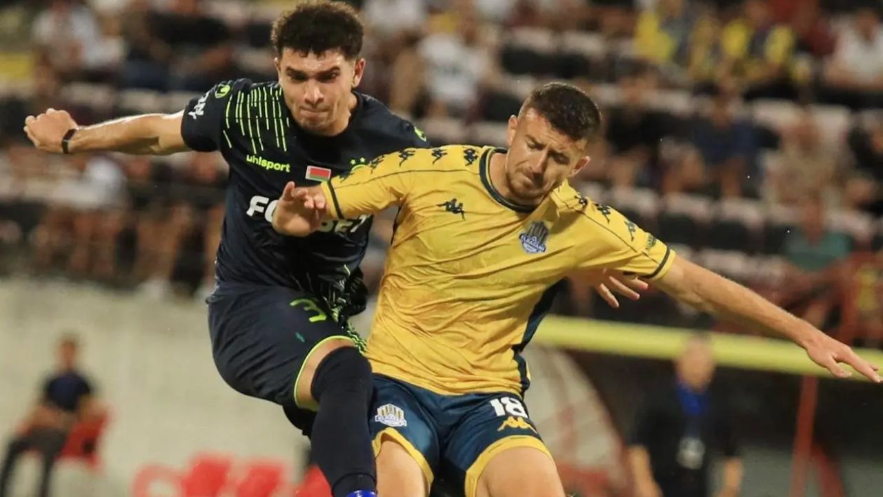 Así fue el debut de Erick Puerto con el Bate Borisov en la UEFA Conference League