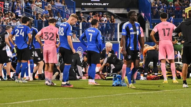 Inter Miami emite parte médico de German Berterame tras escalofriante choque