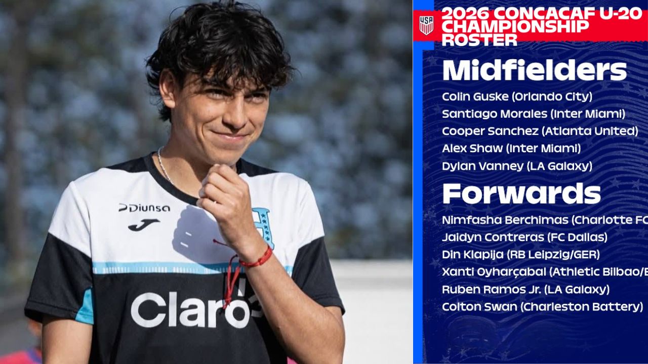 Jugador deja plantado a Honduras y disputará premundial Sub-20 con Estados Unidos