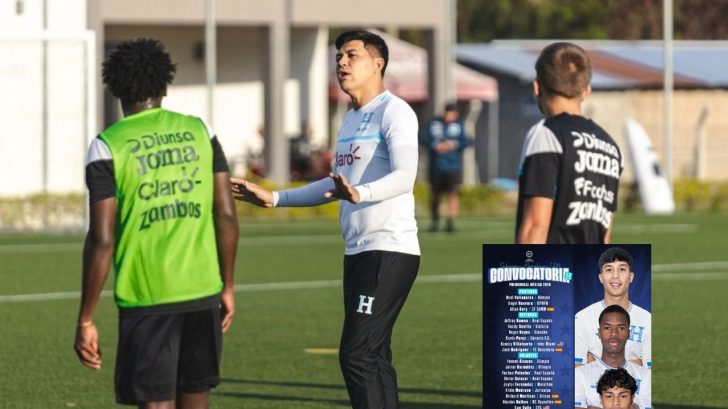 Selección Sub-20 de Honduras presenta convocatoria para Premundial de México